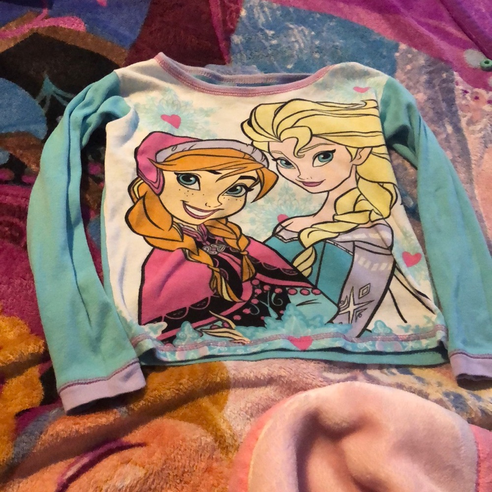 Frozen pajama shirt